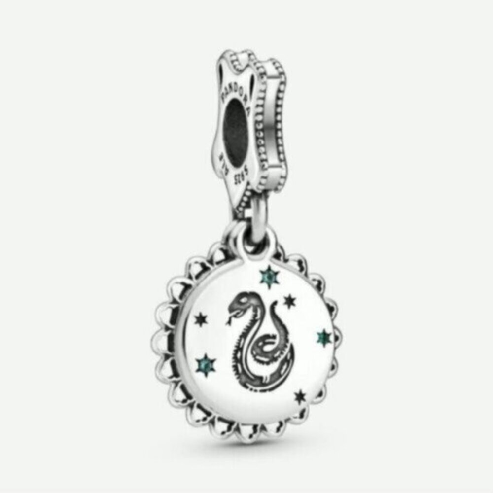 Pandora Linked Sister Hearts Split Dangle Charm